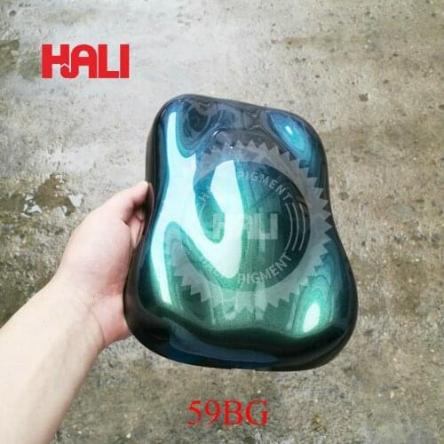 Chameleon pigment,color shift pigment,color flip pigment,item:59BG,color:blue-green,weight:10gram,free shipping