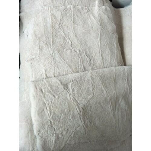 Natural sheared sheep fur blankets pure wool sheep shearing stitching mattress stitching carpet clothes