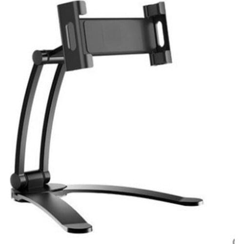 Desktop Live Broadcast Lazy Aluminum Alloy Holder No Trace And Stability Bathroom Stand For 6-15 InchTablet Phone