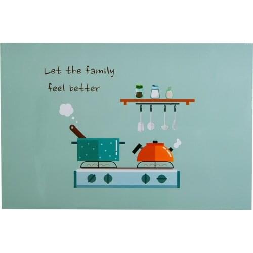 Self adhesive oil proof sticker kitchen cabinet ceramic tile marble stove sticker wall cupboard kitchen hood waterproof l