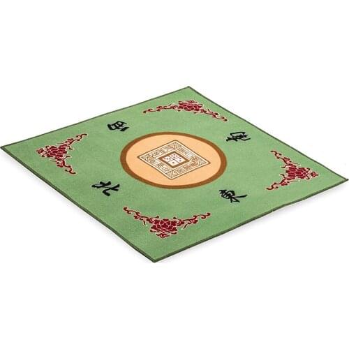 Mahjong tablecloth table mat silencer anti-slip mahjong blanket handmade mahjong table mat tablecloth31x 31 Inches