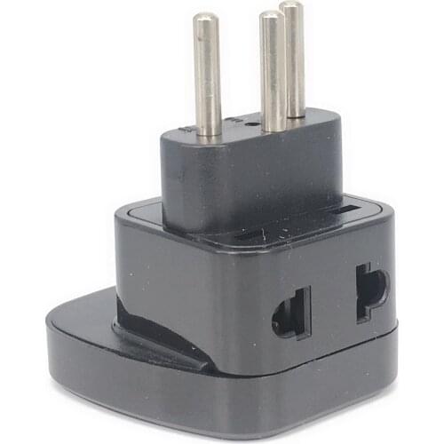 Universal Travel 10A Power Socket Adapter India Russia Japan German France US AU UK EU to Switzerland Plug Adaptor Embedded