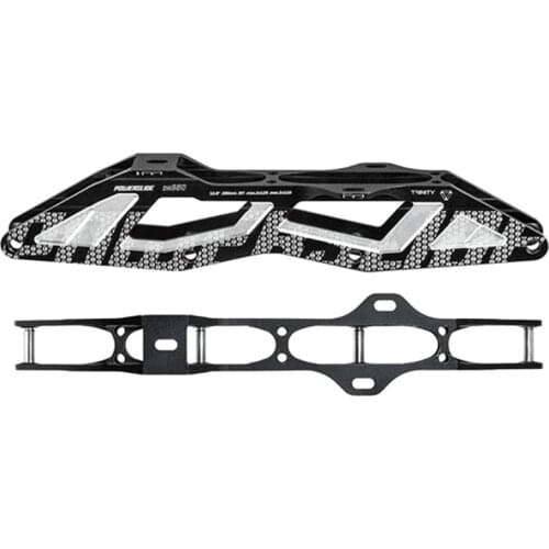 100% Original Powerslide DH350 Trinity Downhill Skating Frames 125-110-110-125mm Stable Downhill Inline Skate Patines Base