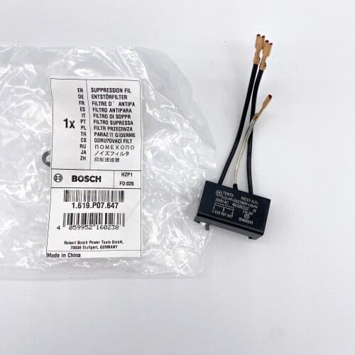 Authentic Bosch Tool Parts Suppression Filter for Angle Grinders GWS PWS Full Series 660/6-100/670 -1619P07647