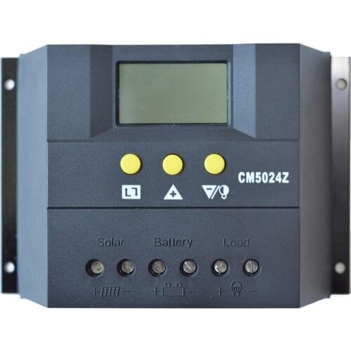 CM5024 Solar Charge Controller 50A 12/24V LCD Display