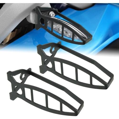 Motorcycle Front Turning Signals Indicator Protection Shields Cover For BMW R1200GS LC /Adventure 2014 2015 2016 2017 2018