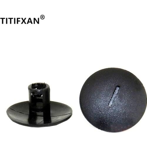 For Peugeot 408 307 206 For Citroen C5 C2 For Renault Trafic Car Striped Carpet Strap Clip Clamp Plastic Fastener 10PCS