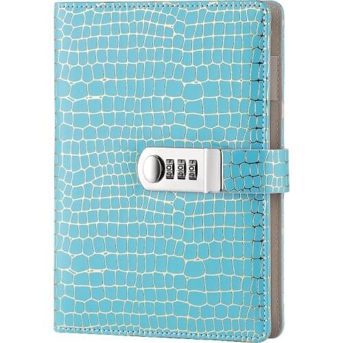 A5 Planner Notebooks And Journals Password Agenda Office Bussiness Diary With Lock Notebooks School Supplies