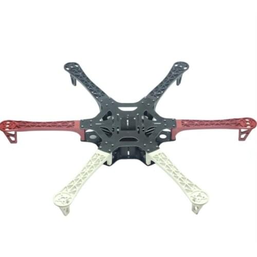 Flamewheel F550 550 fiber glass Fiberglass Plastic 6 Axis Hexacopter Frame Kit