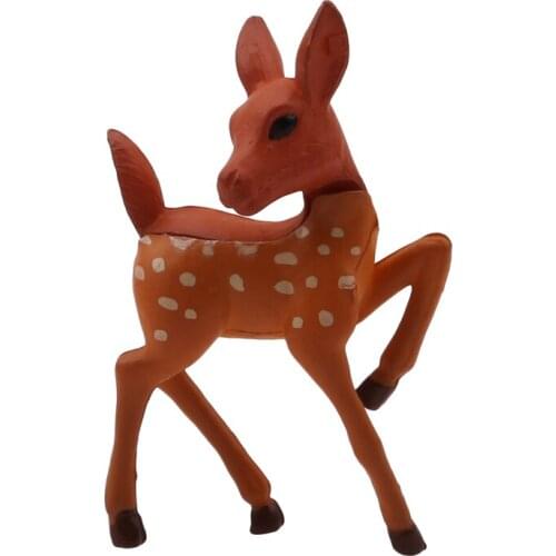 Beautiful Deer Giraffe Resin Craft Fairy Figurines Miniature Wedding Gift Crafts Ornament Gnomes Moss Terrariums Decoration