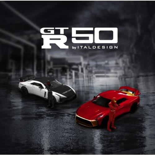 TimeMicro 1:64 Nissan GTR50 Test Simulation Model Car