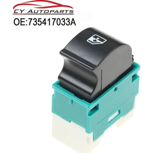 New High Quality Electric Power Window Control Switch Button For Fiat Idea Doblo Lancia 735417033A 735417034