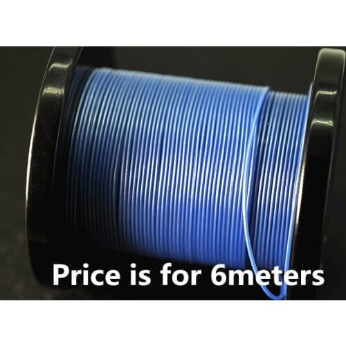 Single crystal copper silver plated 28awg 19core OD:1.08mm