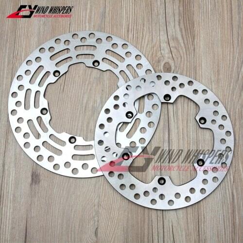 Dirt Motorcycle Front Rear brake disc rotor For Suzuki RM 125 RM125 RMX 250 RMX250 DRZ E- S 400 DRZ S
