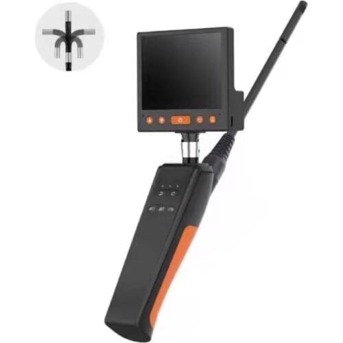 3.5 Inch 360 Degree Rotation Steering Articulate Handheld Endoscope Inspecion CMOS Borescope Camera Digital Microscope Otoscope