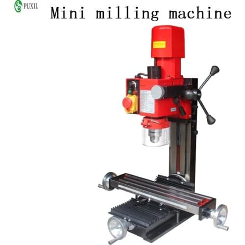 XD9512/300/220V Micro Milling Machine Plastic Gear Vertical Small Gear Drive Drilling Milling Machine