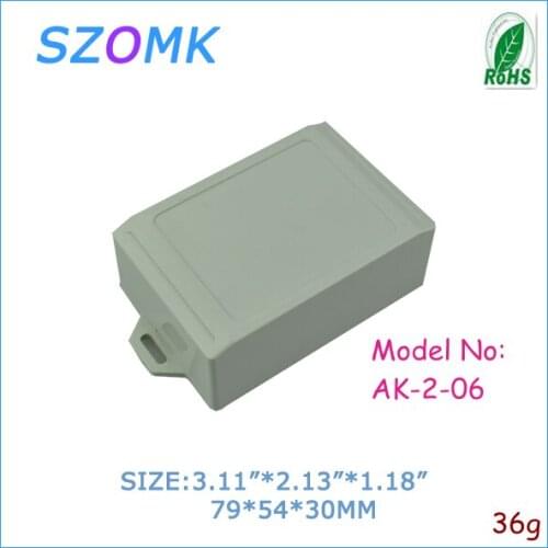 Abs control plastic enclosures for electronics (1 pcs) 79*54*30mm instrument enclosure plastic junction box electronic box