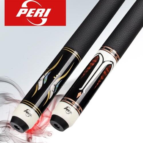 PERI EXA Pool Cue 12.75mm Black Ice Tip North American Maple Shaft Stick Leather Grip Billiard Cue Professional Handmade Stick