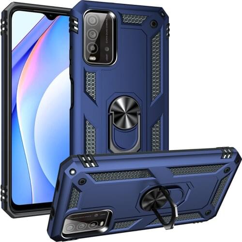 For Xiaomi Redmi 9T Case Armor Military Shock Protective Case for Redmi 9T Car Holder Magnet Cover for Redmi 9 T