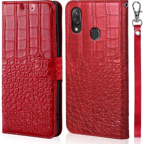 Crocodile Leather Flip Wallet Case For ZTE Blade V9 V 9 Vita Phone Cases Blade V10 Vita Bag Cover Protective Card Slot Holder
