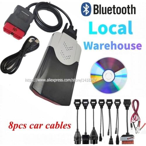 VD DS150E CDP For Delphis 2018.R0 Diagnostic Tool New VCI 2017.R3 with KEYGEN Bluetooth Obd2 Car Truck Accessories Obd Scanner