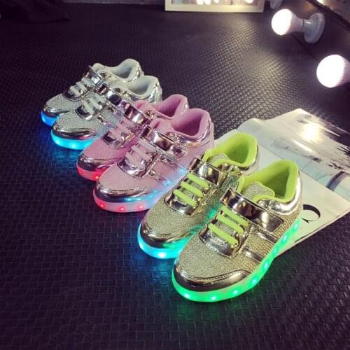 FBE&CDG Kids Glowing Shoes