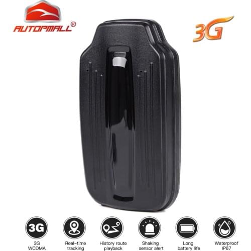 3G GPS Tracker Car GPS Locator LK209A Waterproof Magnet 6000mAh 70 Days WCDMA GSM Realtime Tracking Dropped Alarm Lifetime APP