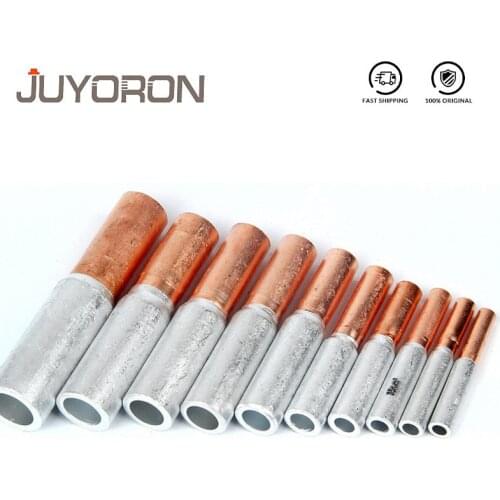 GTL-16 GTL-25 GTL-35 GTL-10 Compression Copper Aluminum CU-AL Tube Bimetallic Crimp Terminal Cable Wire Connector Splice Sleeve