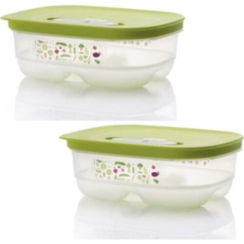 Tupperware T70 - Tupperware Greenhouse Series Vegetable Fruit Storage Container (2x800 ml)