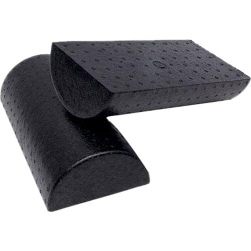 Half Round Foam Roller Yoga Massage Roller Fitness Equipment Balance Pad Yoga Blocks With Massage Floating Thrifty