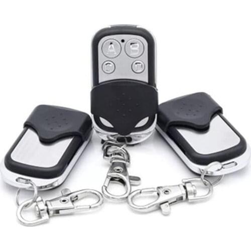 Metal Four-button Electric Garage Door Key Universal Access Control Security Alarm Pair Copy Wireless Remote Control Key