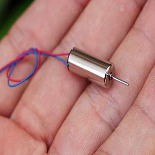 DC 3.7V Micro 716 Model Airplane Coreless Motor 50000RPM High Speed Strong Magnetic DIY Small RC Drone Quadcopter Spindle Motor