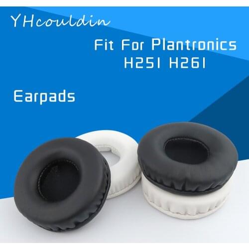 YHcouldin Earpads For Plantronics H251 H261 Headphone Accessaries Replacement Leather