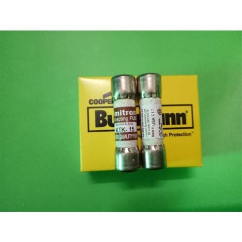 Free shipping 10pcs KTK-15 Limitron Dr. Goldman fuses / Fuses 15A 600V genuine