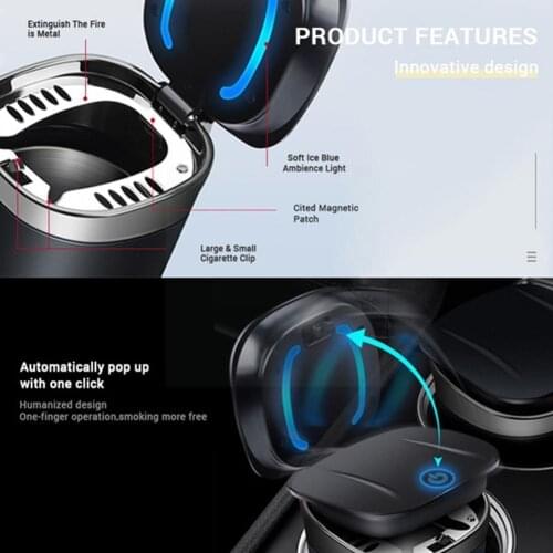 TRUEFUL Ashtrays For Cars