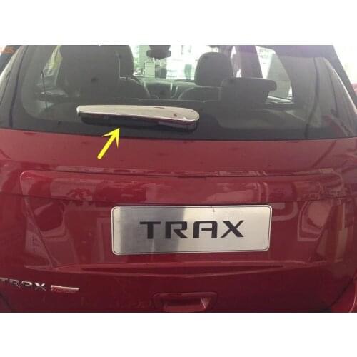 For Chevrolet TRAX 2014-2018 High-quality ABS Chrome Rear wiper cover Wiper decorative cover Car styling