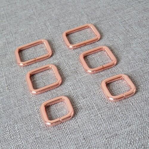 1Pc 15mm 20mm 25mm Webbing Link Chain Metal Belt Ribbon Buckle Handbag Strap Clasp Dog Leash Rope Garment DIY Hardware Accessory