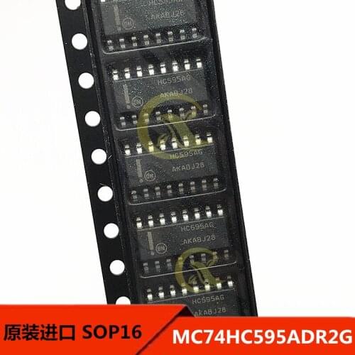 10PCS MC74HC595ADR2G SOP16 silk-screen HC595AG shift register original products