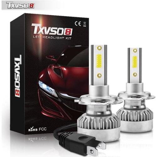 2 pcs 6000K H7 Car headlight 20000LM 110W H4 Led H1 9005 HB3 9006 HB4 H8 H9 H11 12V Led Headlight Bulb 360 Degree Lampara