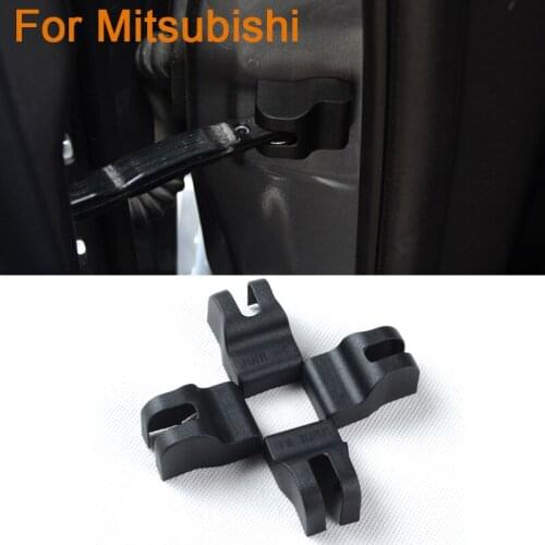 4pcs/lot Car styling Door Check Arm Protection Cover For Mitsubishi ASX Outlander Lancer Fortis Zinger