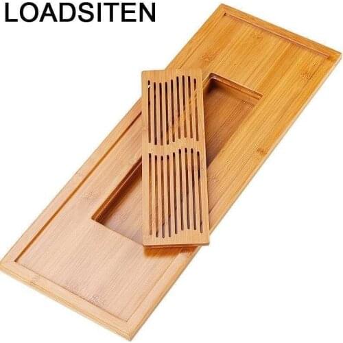 Container Accessories Plateau Service High Bandeja Sunum Tepsi Set De Te Chino Serving Kung Fu Holder Chinese Tea Tray