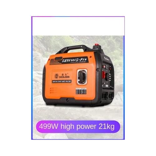 Gasoline generator 220v household small frequency conversion silent 3kw high-power four-stroke field portable portable
