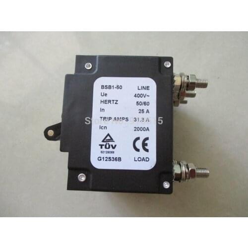 BSB1-50 3P 25A CIRCUIT BREAKER gasoline or diesel GENERATOR PARTS
