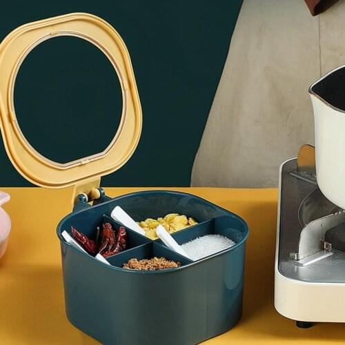 Household Seasoning Bottle Spice Jar Pepper Shaker Box Transparent Seasoning Cans Sugar Bowl Condiment Bottle Kitchen Spice Rack