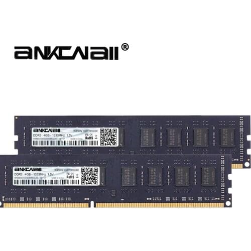 DDR3 RAM 8Gb (2pcs x 4GB) or 16GB(2pcs x 8GB) 1333MHz 1600MHz1866MHZ PC3-10600/12800 For Intel Desktop Memory DIMM 1.5V 240Pin