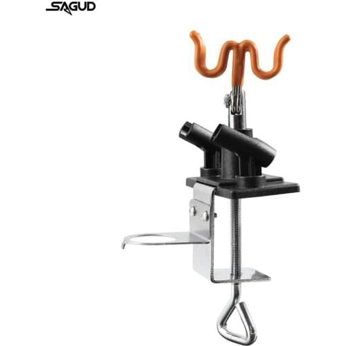 Airbrush Holder Fixed On Table Edge Attach to Compressor Kits Hold Up 4 Airbrushes For Suporting Body Model Art Painting