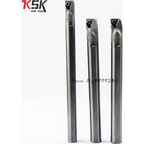 Long tool life 5mm-12 CNR0005 6 7 8 10 12 solid carbide full screw anti vibration boring bar tool holder Cutting Tool Threading