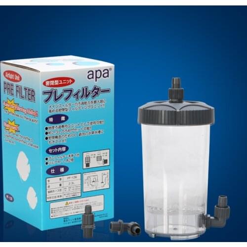 Pre filter bucket external filter accessory quick release couping connector 12/16mm 16/22mm water hose aquarium fish tank