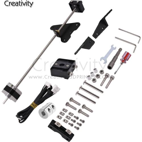 Dual Z Axis Lead Screw Upgrade Kit 42-34 Stepper Motor 365mm T8 Lead Screw for Creality Ender-3 Ender-3S Ender-3 Pro 3D Printer