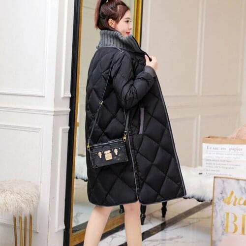 Duck Down Jacket Women Winter Long White Duck Down Overcoat Female Plus Size Warm Down Parka Women Slim Clothes Abrigo Mujer